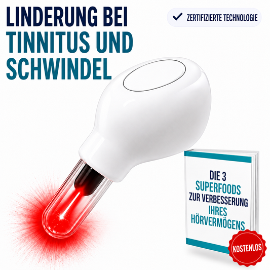 AURALIS™ – Rotlichttherapie für deine Ohren